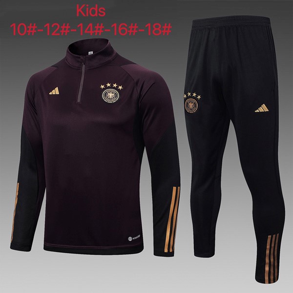 Enfant Survetement Allemagne 2023-24 Purpura